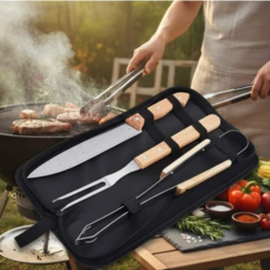 Barbecue Tools with Carry Case