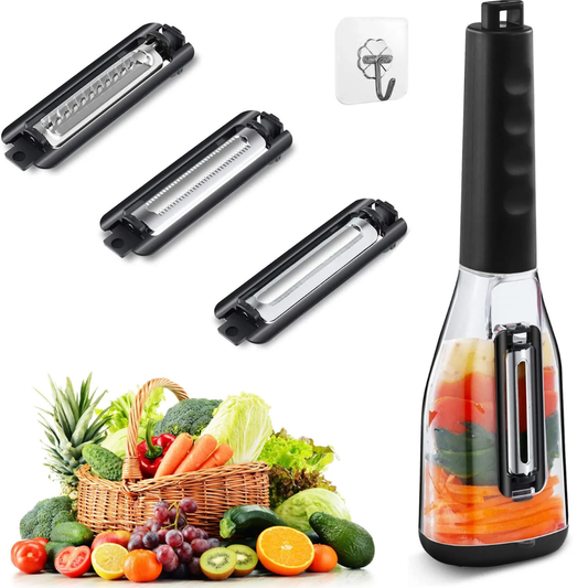 Multifunctional Peeling Knife with Storage Tubev