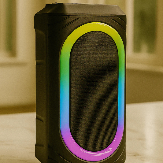 Double Horn Portable Bluetooth Speaker
