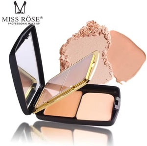 Miss Rose 2-in-1 Compact Powder